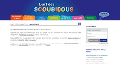 Desktop Screenshot of lartdesscoubidous.com